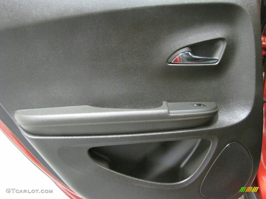 2012 Chevrolet Volt Hatchback Jet Black/Dark Accents Door Panel Photo #72653903