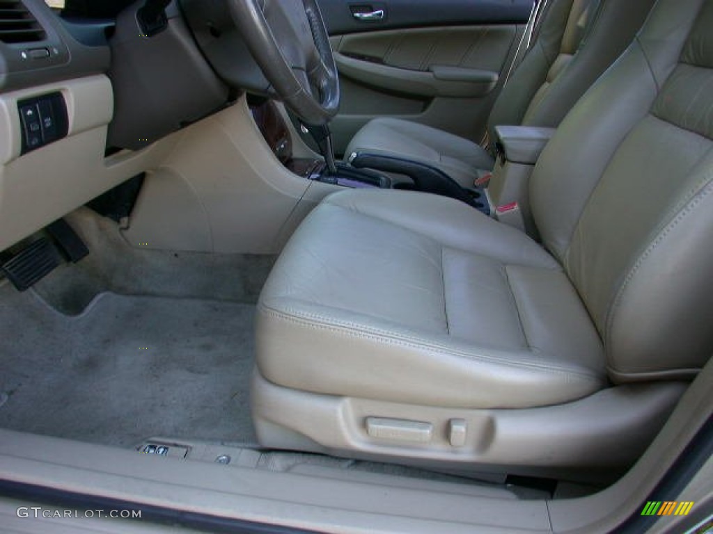 2006 Accord EX-L V6 Sedan - Desert Mist Metallic / Ivory photo #5