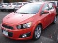 Inferno Orange Metallic - Sonic LTZ Hatch Photo No. 1