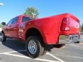 2012 Flame Red Dodge Ram 3500 HD Big Horn Crew Cab 4x4 Dually  photo #2