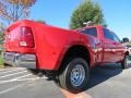 2012 Flame Red Dodge Ram 3500 HD Big Horn Crew Cab 4x4 Dually  photo #3