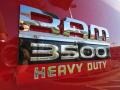 2012 Flame Red Dodge Ram 3500 HD Big Horn Crew Cab 4x4 Dually  photo #6