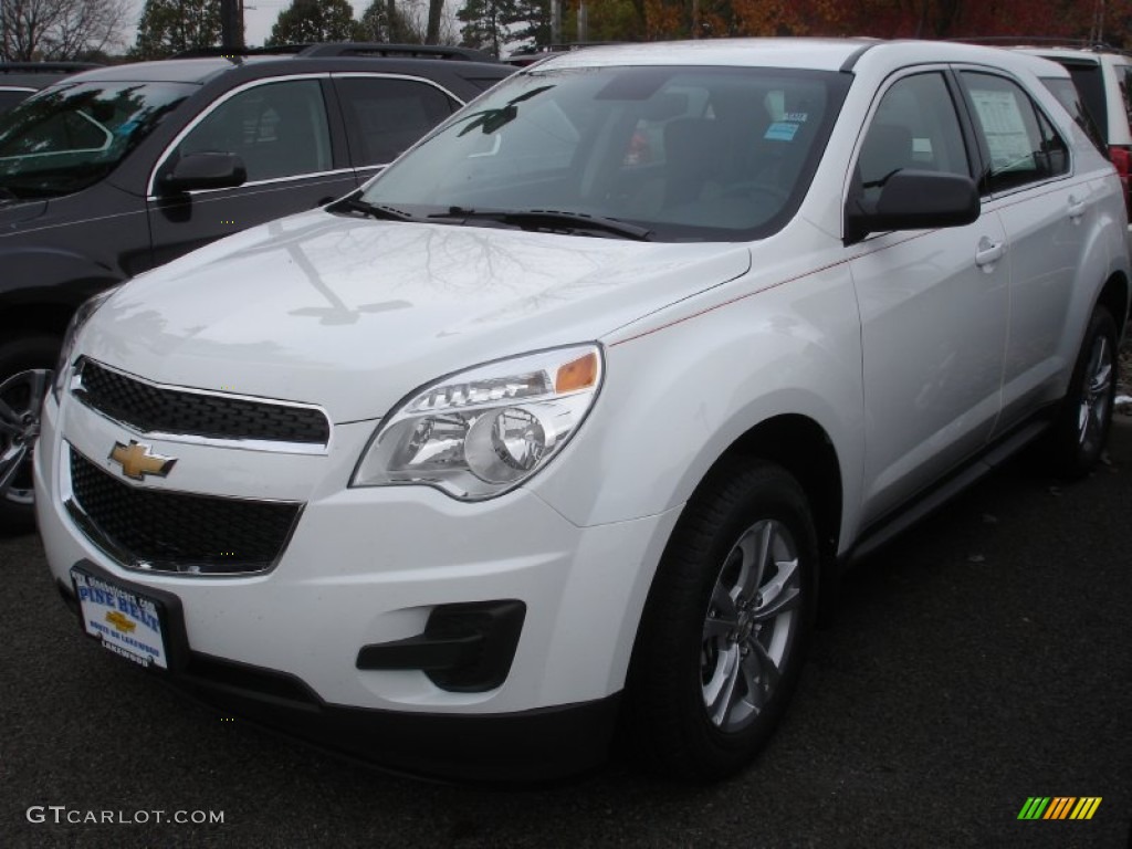 2013 Equinox LS - Summit White / Light Titanium/Jet Black photo #1