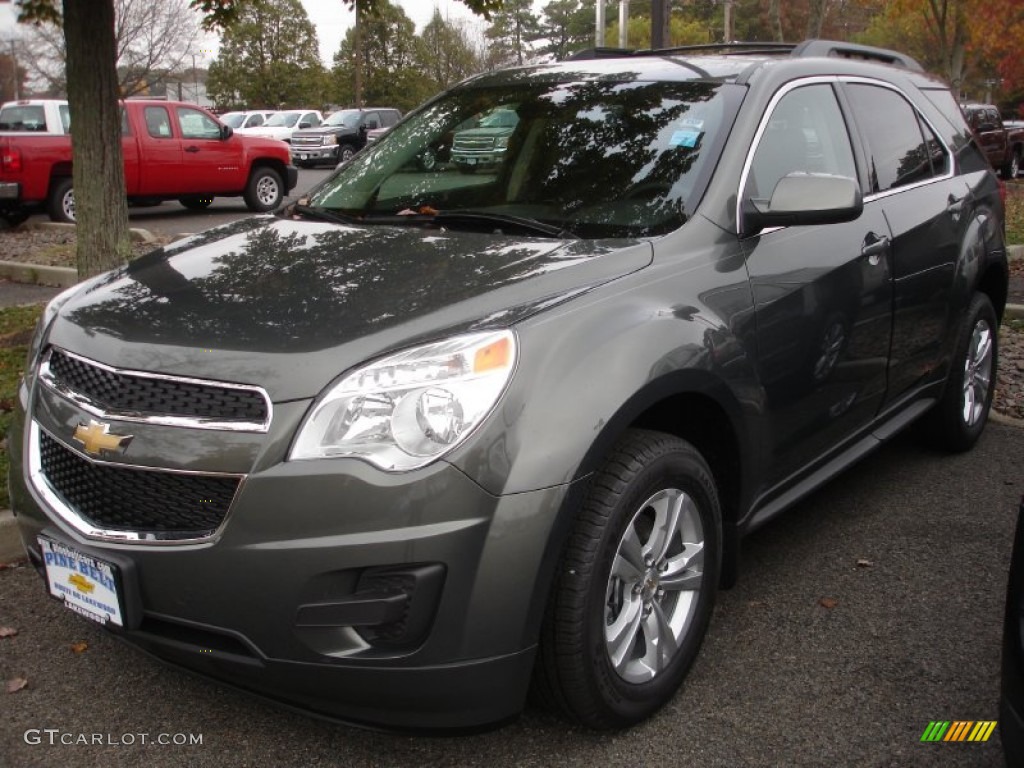 2013 Equinox LT - Steel Green Metallic / Jet Black photo #1