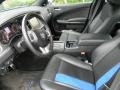 Black/Mopar Blue 2011 Dodge Charger R/T Mopar '11 Interior Color