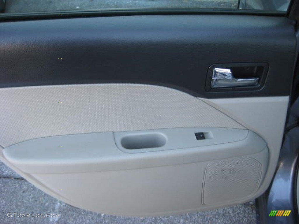 2007 Fusion SE V6 - Tungsten Grey Metallic / Light Stone photo #18