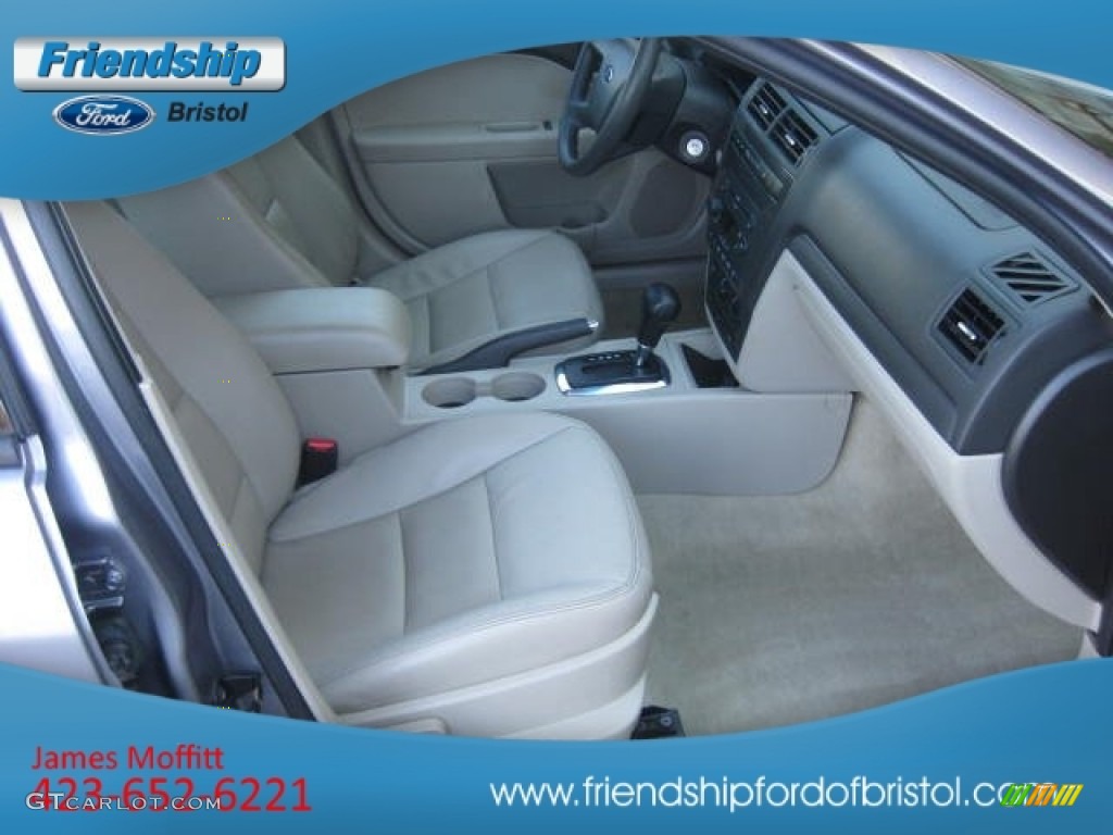 2007 Fusion SE V6 - Tungsten Grey Metallic / Light Stone photo #19