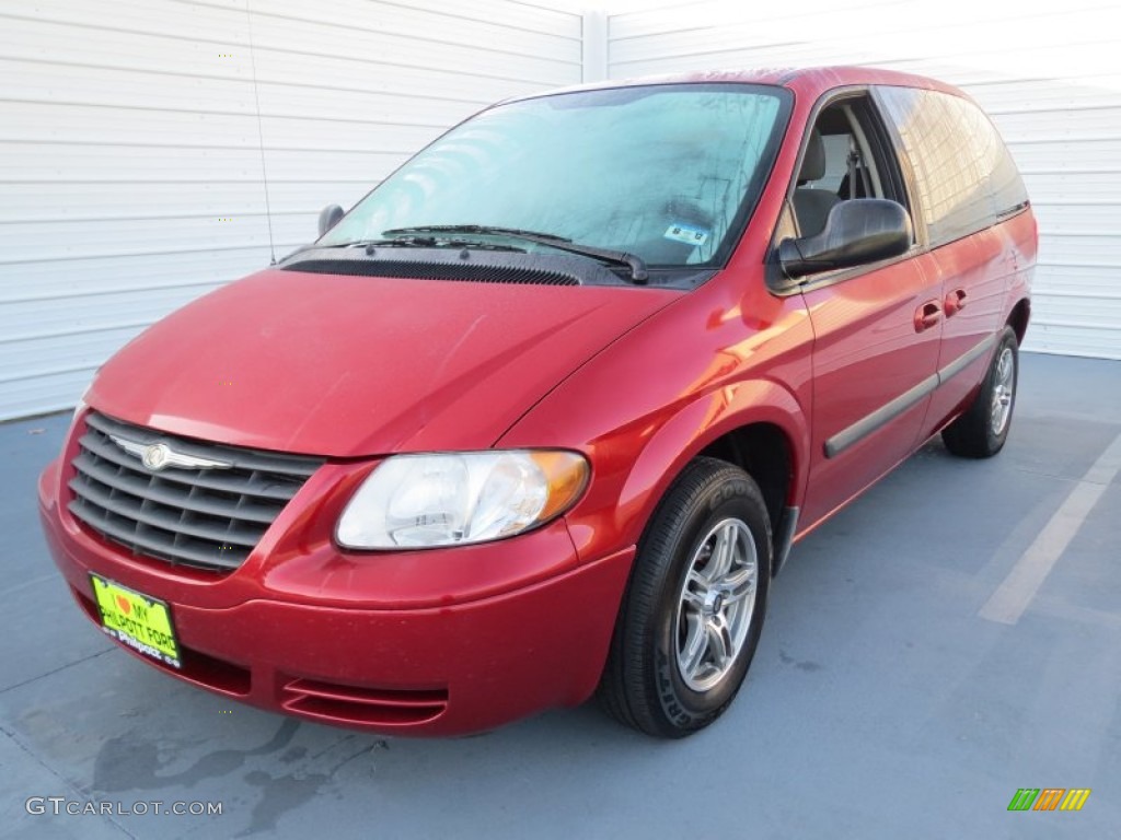 2006 Town & Country  - Inferno Red Pearl / Medium Slate Gray photo #6