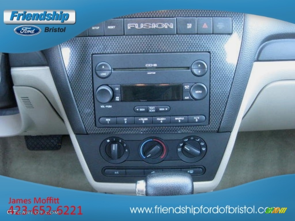 2007 Fusion SE V6 - Tungsten Grey Metallic / Light Stone photo #26