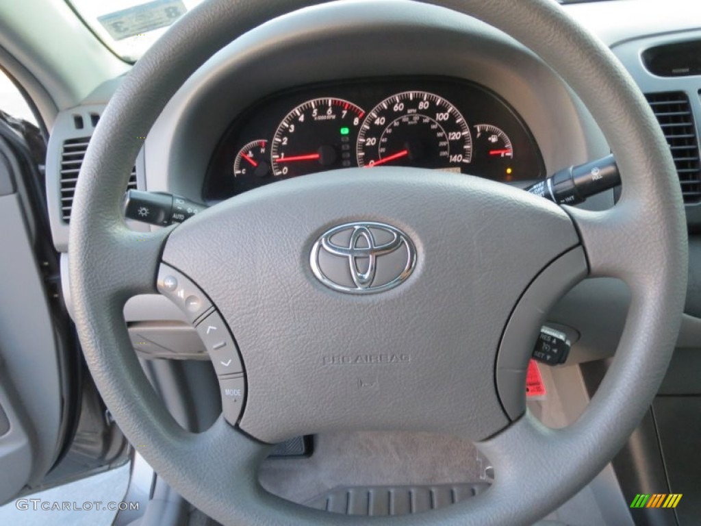 2005 Camry LE - Phantom Gray Pearl / Gray photo #37