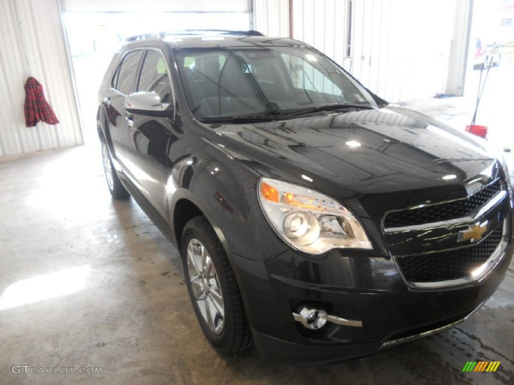 2013 Equinox LTZ - Ashen Gray Metallic / Jet Black photo #2