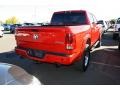 2010 Flame Red Dodge Ram 1500 Sport Crew Cab 4x4  photo #2