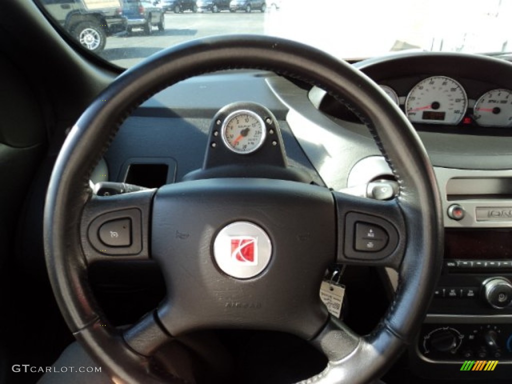 2006 Saturn ION Red Line Quad Coupe Steering Wheel Photos