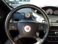 2006 Saturn ION Black Interior Steering Wheel Photo