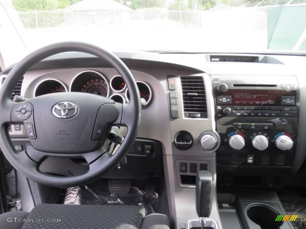 2013 Toyota Tundra TSS CrewMax Black Dashboard Photo #72663193