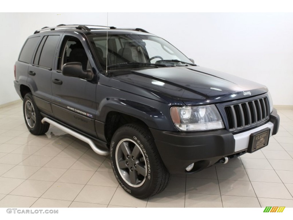 Midnight Blue Pearl 2004 Jeep Grand Cherokee Freedom Edition 4x4 Exterior Photo #72663898