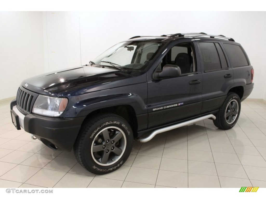 Midnight Blue Pearl 2004 Jeep Grand Cherokee Freedom Edition 4x4 Exterior Photo #72663943