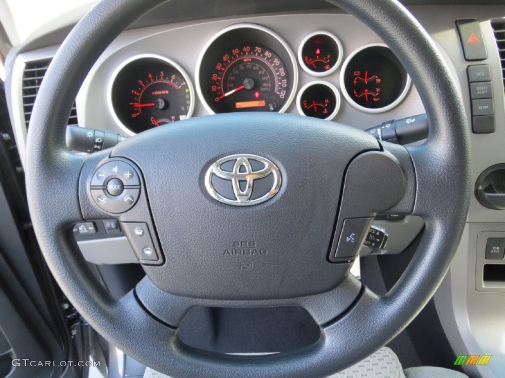 2013 Tundra Texas Edition Double Cab - Magnetic Gray Metallic / Graphite photo #30