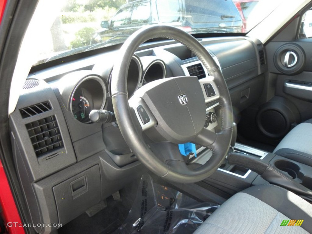 2007 Nitro R/T 4x4 - Inferno Red Crystal Pearl / Dark Slate Gray/Light Slate Gray photo #3