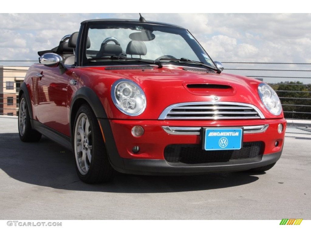 Chili Red Mini Cooper