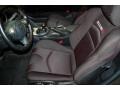 NISMO Black/Red Cloth 2010 Nissan 370Z NISMO Coupe Interior Color