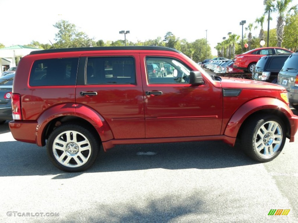 2007 Nitro R/T 4x4 - Inferno Red Crystal Pearl / Dark Slate Gray/Light Slate Gray photo #13