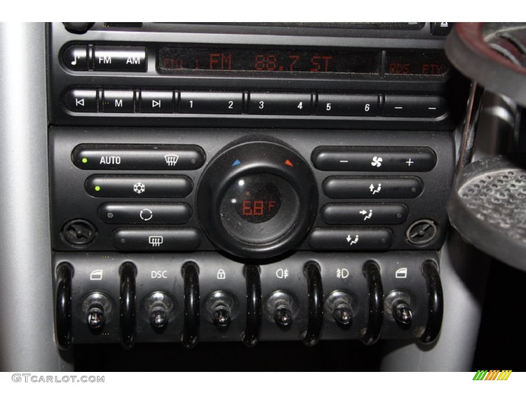 2005 Cooper S Convertible - Chili Red / Black/Panther Black photo #19