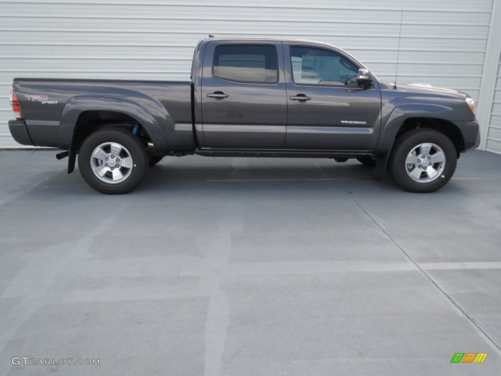 Magnetic Gray Metallic 2013 Toyota Tacoma V6 TRD Sport Double Cab 4x4 Exterior Photo #72666415
