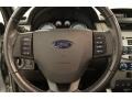 2010 Ford Focus Charcoal Black Interior Steering Wheel Photo