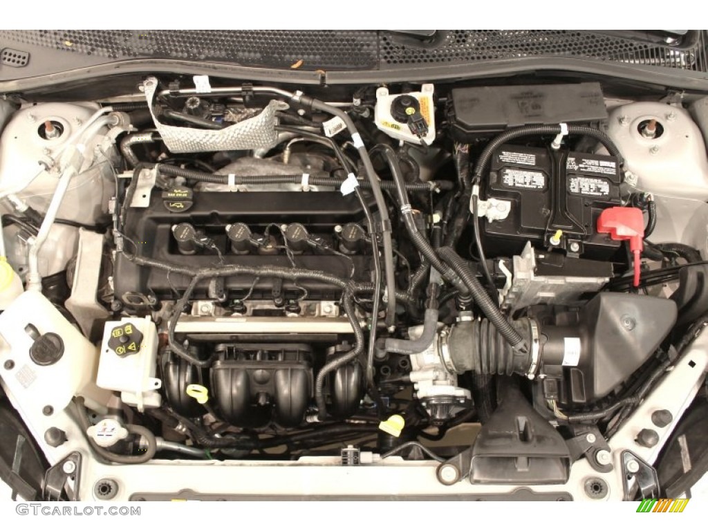 2010 Ford Focus SEL Sedan 2.0 Liter DOHC 16-Valve VVT Duratec 4 Cylinder Engine Photo #72667010