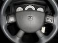 Medium Slate Gray 2006 Dodge Dakota Night Runner Quad Cab Steering Wheel