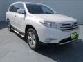 2013 Blizzard White Pearl Toyota Highlander Limited  photo #1