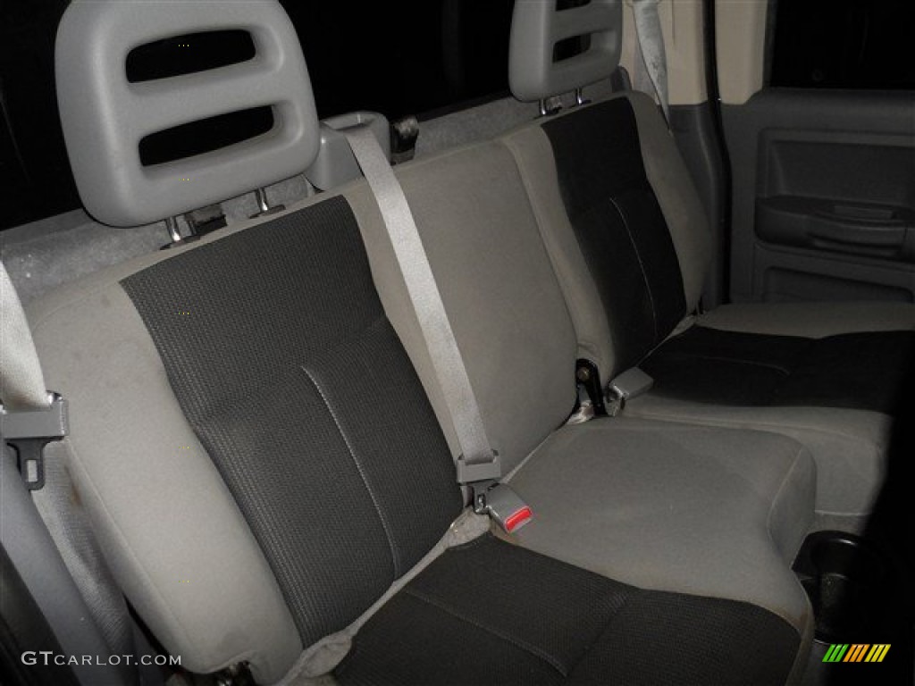Medium Slate Gray Interior 2006 Dodge Dakota Night Runner Quad Cab Photo #72667190