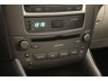 2010 Lexus IS Ecru Beige Interior Audio System Photo