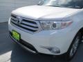 2013 Blizzard White Pearl Toyota Highlander Limited  photo #9