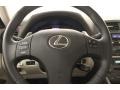 2010 Lexus IS Ecru Beige Interior Steering Wheel Photo