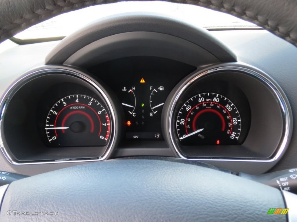2013 Toyota Highlander Limited Gauges Photo #72667973