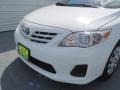 2013 Super White Toyota Corolla LE  photo #9