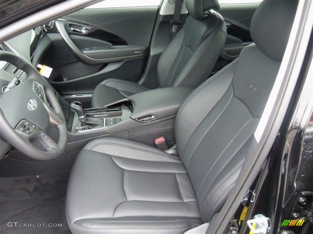 Graphite Black Interior 2013 Hyundai Azera Standard Azera Model Photo #72669588