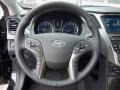 Graphite Black Steering Wheel Photo for 2013 Hyundai Azera #72669679