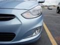 2013 Clearwater Blue Hyundai Accent SE 5 Door  photo #3
