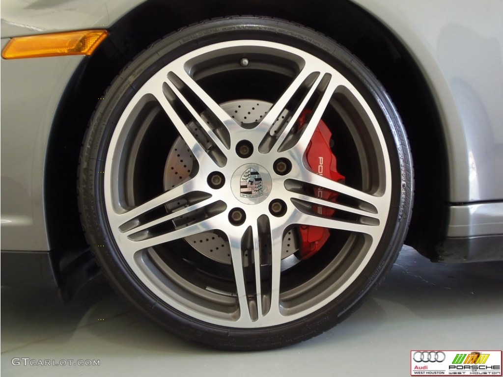 2007 911 Turbo Coupe - Meteor Grey Metallic / Black/Terracotta photo #22