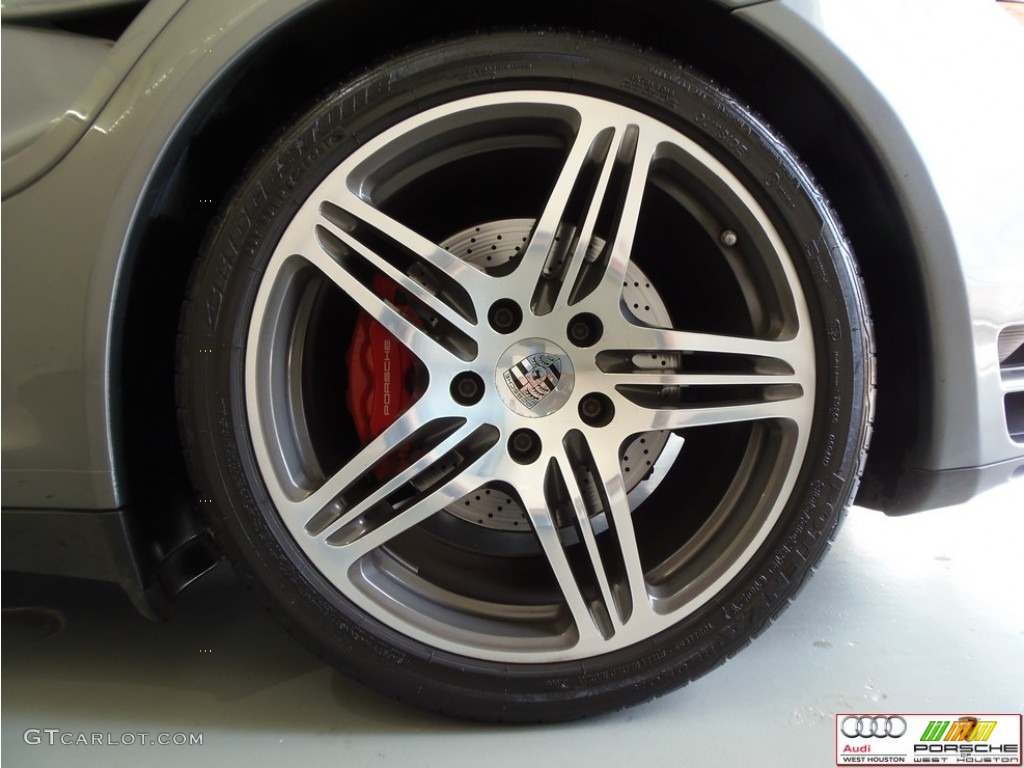 2007 911 Turbo Coupe - Meteor Grey Metallic / Black/Terracotta photo #28