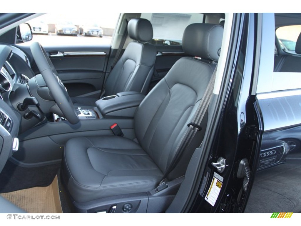 2013 Audi Q7 3.0 TDI quattro Front Seat Photo #72670875