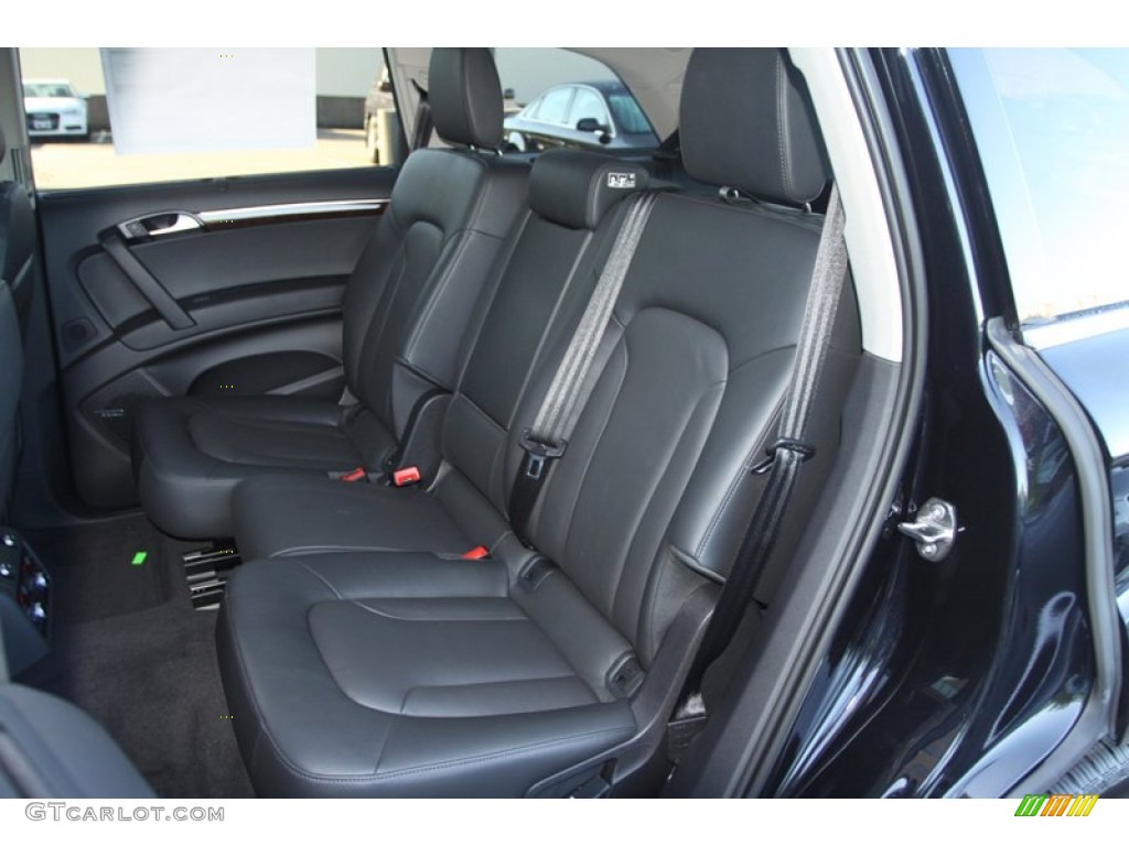 Black Interior 2013 Audi Q7 3.0 TDI quattro Photo #72670916