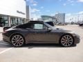 2013 Anthracite Brown Metallic Porsche 911 Carrera S Cabriolet  photo #5