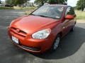 Tango Red 2008 Hyundai Accent GS Coupe