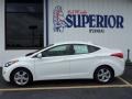 Shimmering White - Elantra GLS Photo No. 4