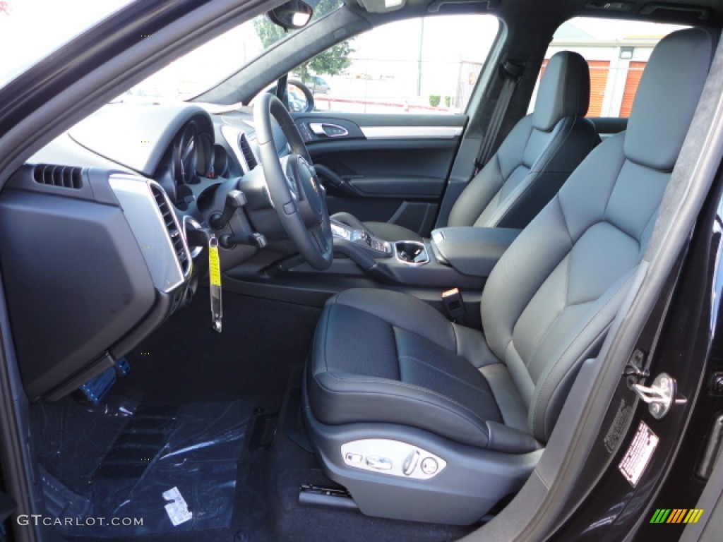 Black Interior 2013 Porsche Cayenne GTS Photo #72672752