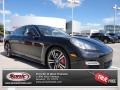 Basalt Black Metallic - Panamera Turbo Photo No. 1